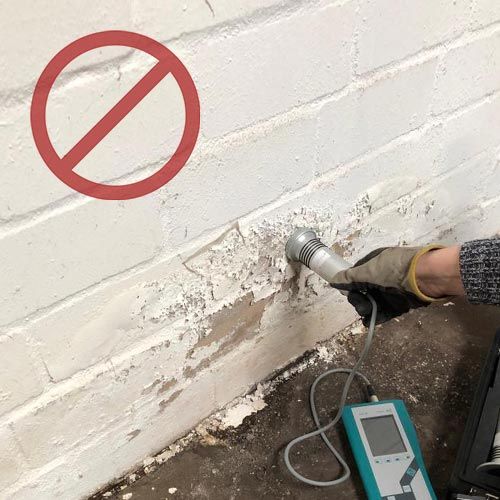 dibetec Ursache für Feuchtigkeit und Schimmel